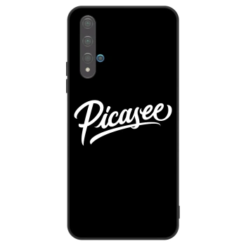 Maskica za Huawei Nova 5T - Picasee - old logo - white