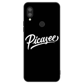 Maskica za Xiaomi Redmi 7 - Picasee - old logo - white