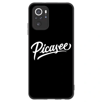 Maskica za Xiaomi Redmi Note 10 - Picasee - old logo - white