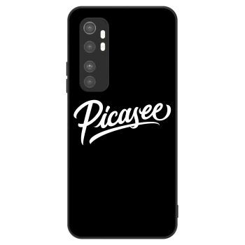 Maskica za Xiaomi Mi Note 10 Lite - Picasee - old logo - white