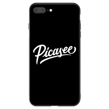 Maskica za Apple iPhone 8 Plus - Picasee - old logo - white
