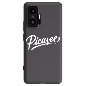 Picasee crna silikonska maskica za Xiaomi 11T Pro - Picasee - old logo - white
