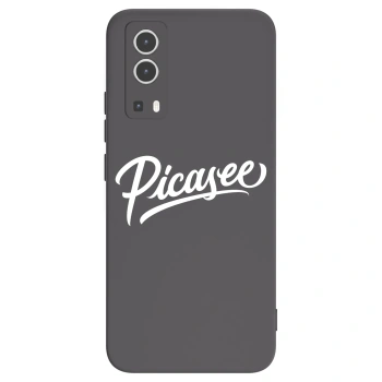 Picasee crna silikonska maskica za Vivo Y72 5G - Picasee - old logo - white