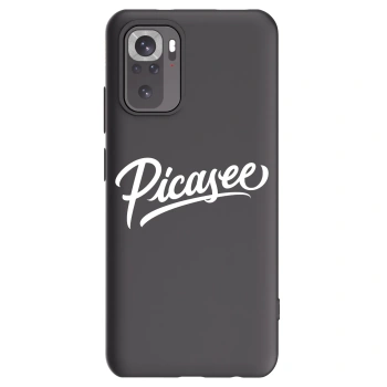 Picasee crna silikonska maskica za Xiaomi Redmi Note 11S 4G - Picasee - old logo - white