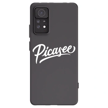 Picasee crna silikonska maskica za Xiaomi Redmi Note 11 Pro 5G - Picasee - old logo - white