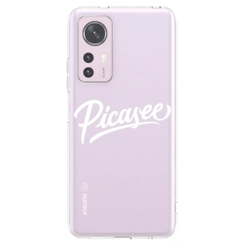 Picasee silikonska prozirna maskica za Xiaomi 12 - Picasee - old logo - white