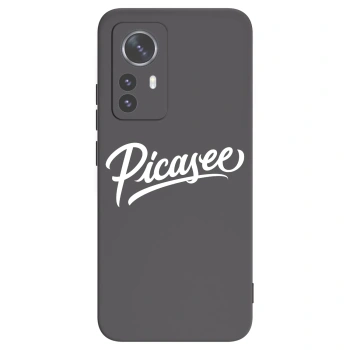 Picasee crna silikonska maskica za Xiaomi 12 Pro - Picasee - old logo - white