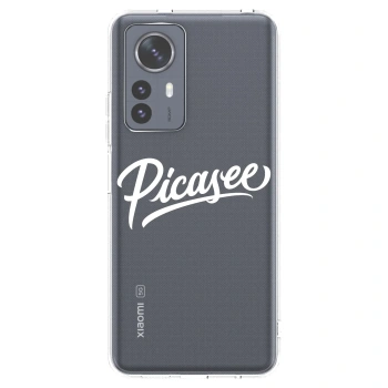 Picasee silikonska prozirna maskica za Xiaomi 12 Pro - Picasee - old logo - white