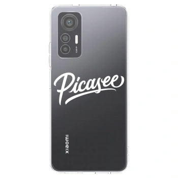 Picasee silikonska prozirna maskica za Xiaomi 12 Lite - Picasee - old logo - white