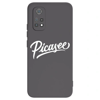 Picasee crna silikonska maskica za Xiaomi Poco M4 Pro - Picasee - old logo - white