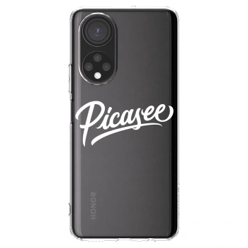 Picasee silikonska prozirna maskica za Honor X7 - Picasee - old logo - white
