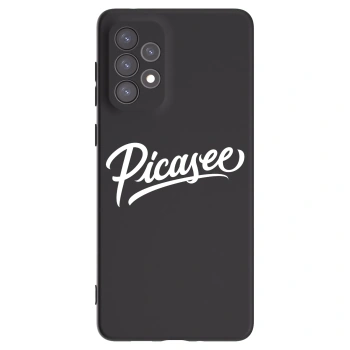 Picasee crna silikonska maskica za Samsung Galaxy A73 5G - Picasee - old logo - white