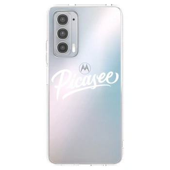 Maskica za Motorola Edge 20 - Picasee - old logo - white