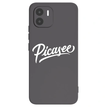 Picasee crna silikonska maskica za Xiaomi Redmi A1 - Picasee - old logo - white