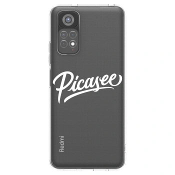 Picasee silikonska prozirna maskica za Xiaomi Redmi Note 11S 5G - Picasee - old logo - white
