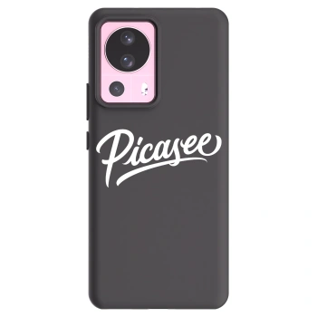 Picasee crna silikonska maskica za Xiaomi 13 Lite - Picasee - old logo - white
