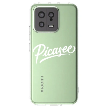 Picasee silikonska prozirna maskica za Xiaomi 13 - Picasee - old logo - white