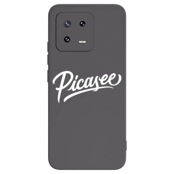 Picasee crna silikonska maskica za Xiaomi 13 Pro - Picasee - old logo - white