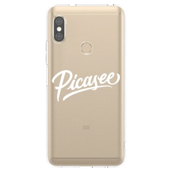 Maskica za Xiaomi Redmi Note 5 Global - Picasee - old logo - white