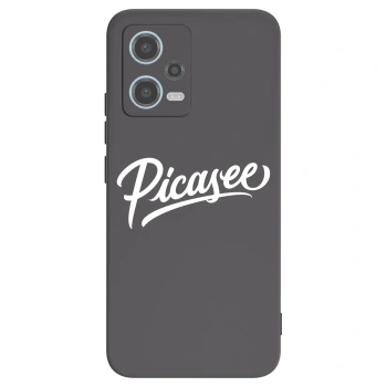 Picasee crna silikonska maskica za Xiaomi Redmi Note 12 5G - Picasee - old logo - white