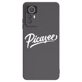 Picasee crna silikonska maskica za Xiaomi Redmi Note 12S - Picasee - old logo - white