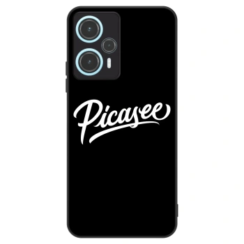 Maskica za Xiaomi Poco F5 - Picasee - old logo - white