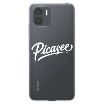 Picasee silikonska prozirna maskica za Xiaomi Redmi A2 - Picasee - old logo - white