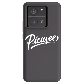Picasee crna silikonska maskica za Xiaomi 13T Pro - Picasee - old logo - white