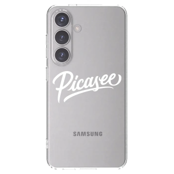Picasee silikonska prozirna maskica za Samsung Galaxy S24 S921B 5G - Picasee - old logo - white