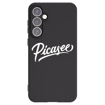 Picasee crna silikonska maskica za Samsung Galaxy S23 FE S711B - Picasee - old logo - white