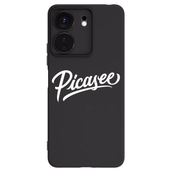 Picasee crna silikonska maskica za Xiaomi Redmi 13C 4G - Picasee - old logo - white