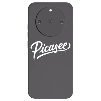 Picasee crna silikonska maskica za Realme 11 Pro+ - Picasee - old logo - white