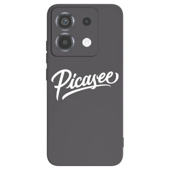 Picasee crna silikonska maskica za Xiaomi Poco X6 - Picasee - old logo - white