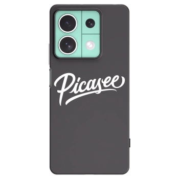 Picasee crna silikonska maskica za Xiaomi Redmi Note 13 5G - Picasee - old logo - white