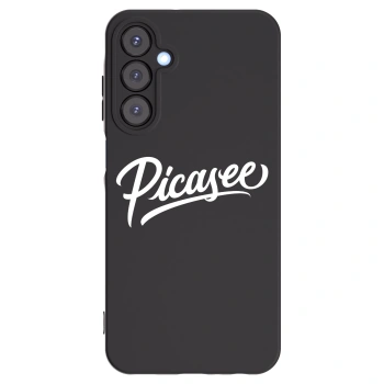 Picasee crna silikonska maskica za Samsung Galaxy A25 A256B 5G - Picasee - old logo - white