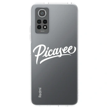 Picasee silikonska prozirna maskica za Xiaomi Redmi Note 12 Pro 4G - Picasee - old logo - white