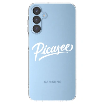 Picasee silikonska prozirna maskica za Samsung Galaxy A15 A156B 5G - Picasee - old logo - white