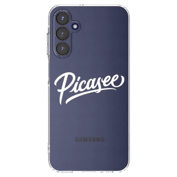 Picasee silikonska prozirna maskica za Samsung Galaxy A15 A155F 4G - Picasee - old logo - white