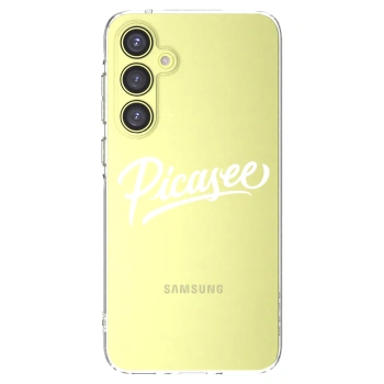 Picasee silikonska prozirna maskica za Samsung Galaxy A35 5G A356B - Picasee - old logo - white