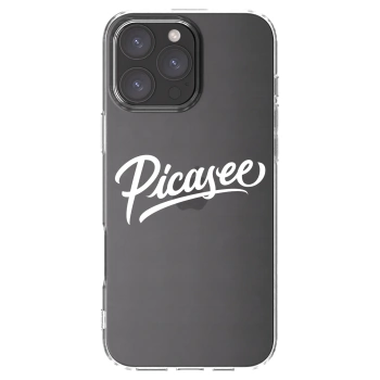 Picasee silikonska prozirna maskica za Apple iPhone 16 Pro Max - Picasee - old logo - white