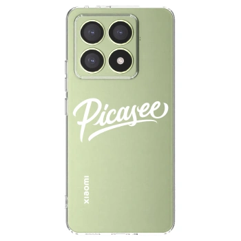 Picasee silikonska prozirna maskica za Xiaomi 14T - Picasee - old logo - white