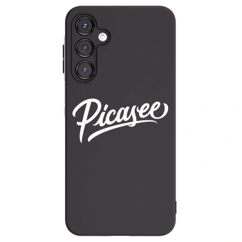 Picasee crna silikonska maskica za Samsung Galaxy A16 5G - Picasee - old logo - white