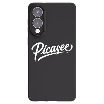 Picasee crna silikonska maskica za Samsung Galaxy S25 Edge 5G - Picasee - old logo - white