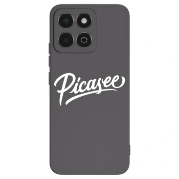 Picasee crna silikonska maskica za Honor 200 Smart 5G - Picasee - old logo - white