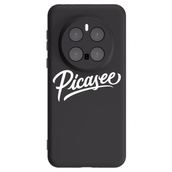 Picasee crna silikonska maskica za Honor Magic7 Pro 5G - Picasee - old logo - white