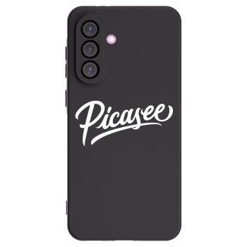 Picasee crna silikonska maskica za Samsung Galaxy A56 5G A566B - Picasee - old logo - white