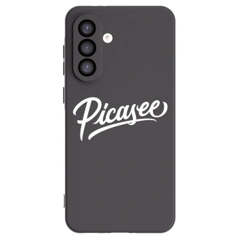 Picasee crna silikonska maskica za Samsung Galaxy A26 5G A266B - Picasee - old logo - white