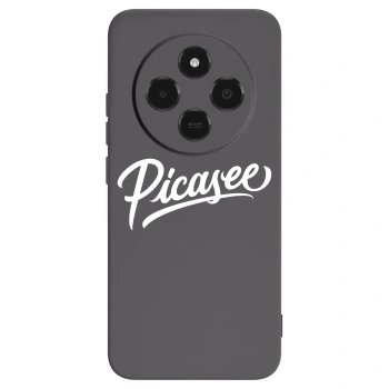 Picasee crna silikonska maskica za Xiaomi Poco C75 - Picasee - old logo - white