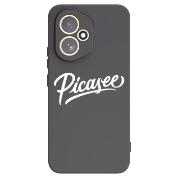 Picasee crna silikonska maskica za Honor 400 5G - Picasee - old logo - white