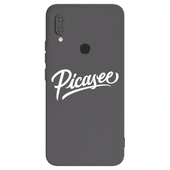 Picasee crna silikonska maskica za Xiaomi Redmi 7 - Picasee - old logo - white